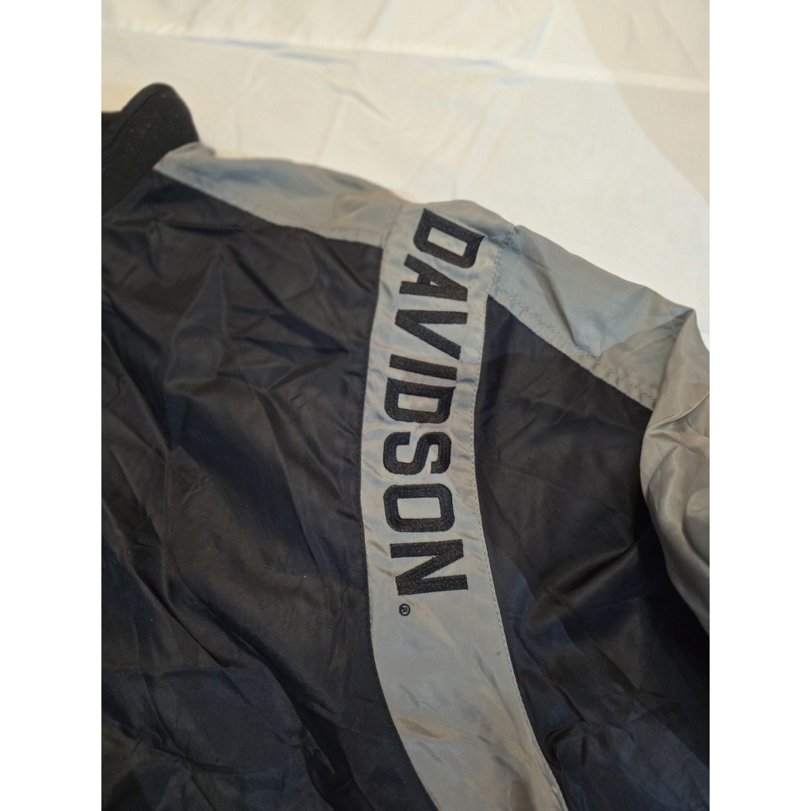 Harley Davidson Harley-Davidson Motorcycle Jacket Men's Black & Gray Size US L / EU 52-54 / 3 - 2 Thumbnail