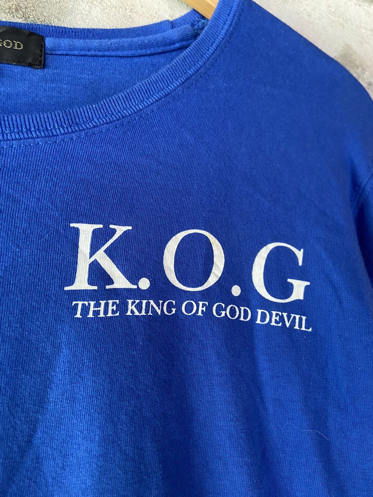 Japanese Brand THE KING OF GOD DEVIL LONG SLEEVE Size US S / EU 44-46 / 1 - 6 Thumbnail