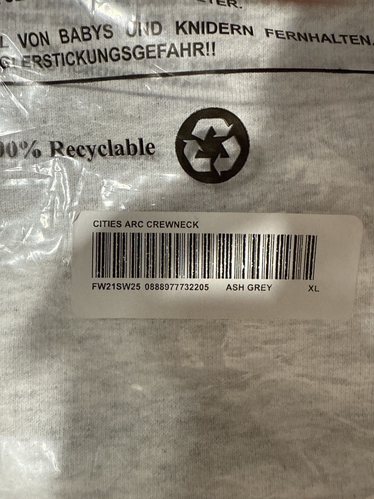 Supreme Supreme Cities Arc Crewneck Size US XL / EU 56 / 4 - 6 Thumbnail