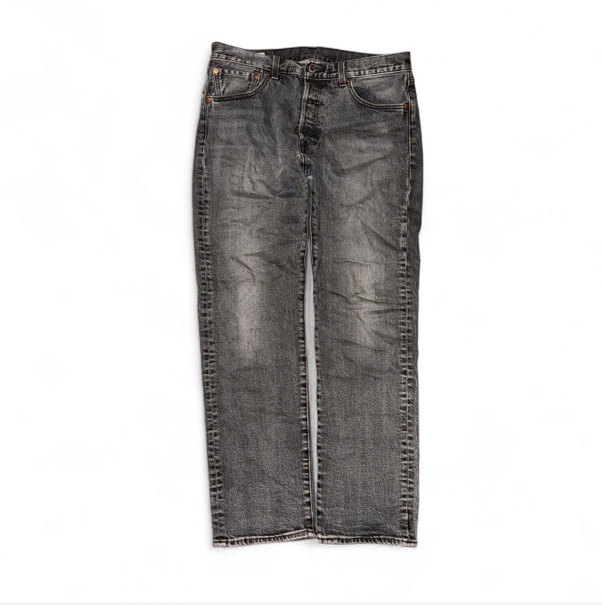 Levi's Levi's 501 black-grey denim jeans Size US 32 / EU 48 - 1 Thumbnail