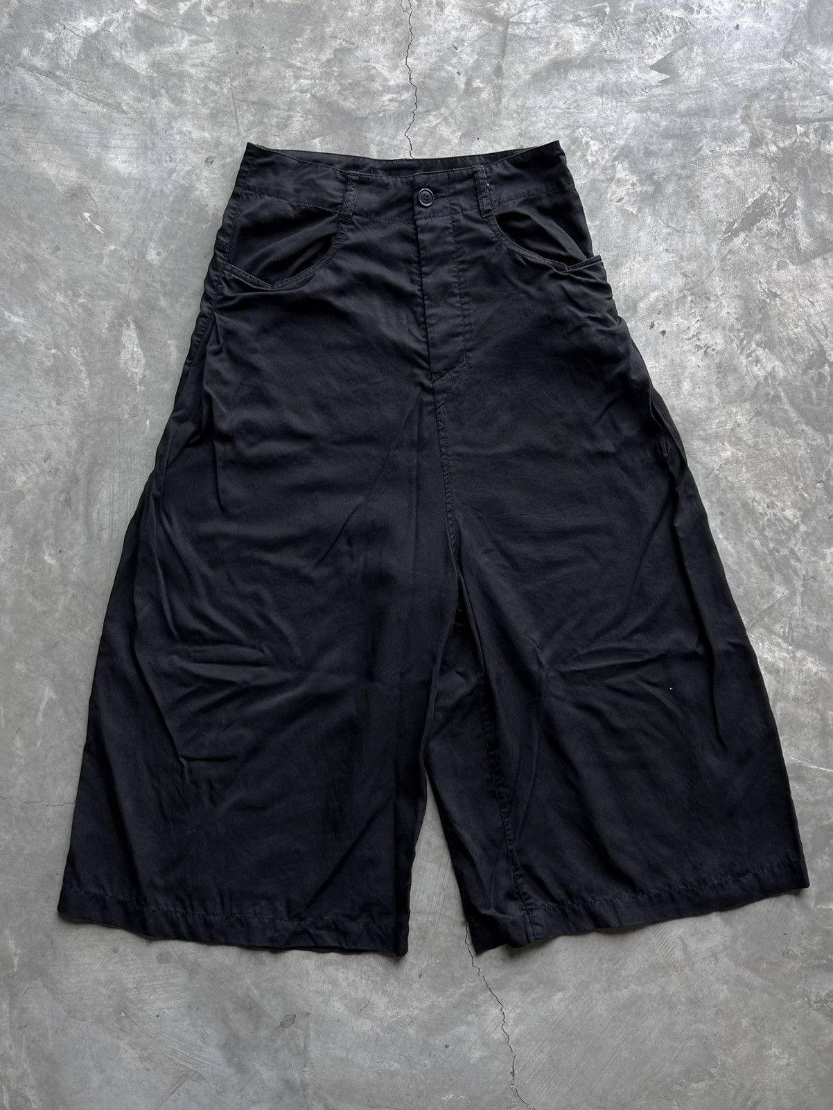 Issey Miyake CABANE de ZUCCA Wide-Leg Jort Pant Issey Miyake Size US 30 / EU 46 - 2 Thumbnail
