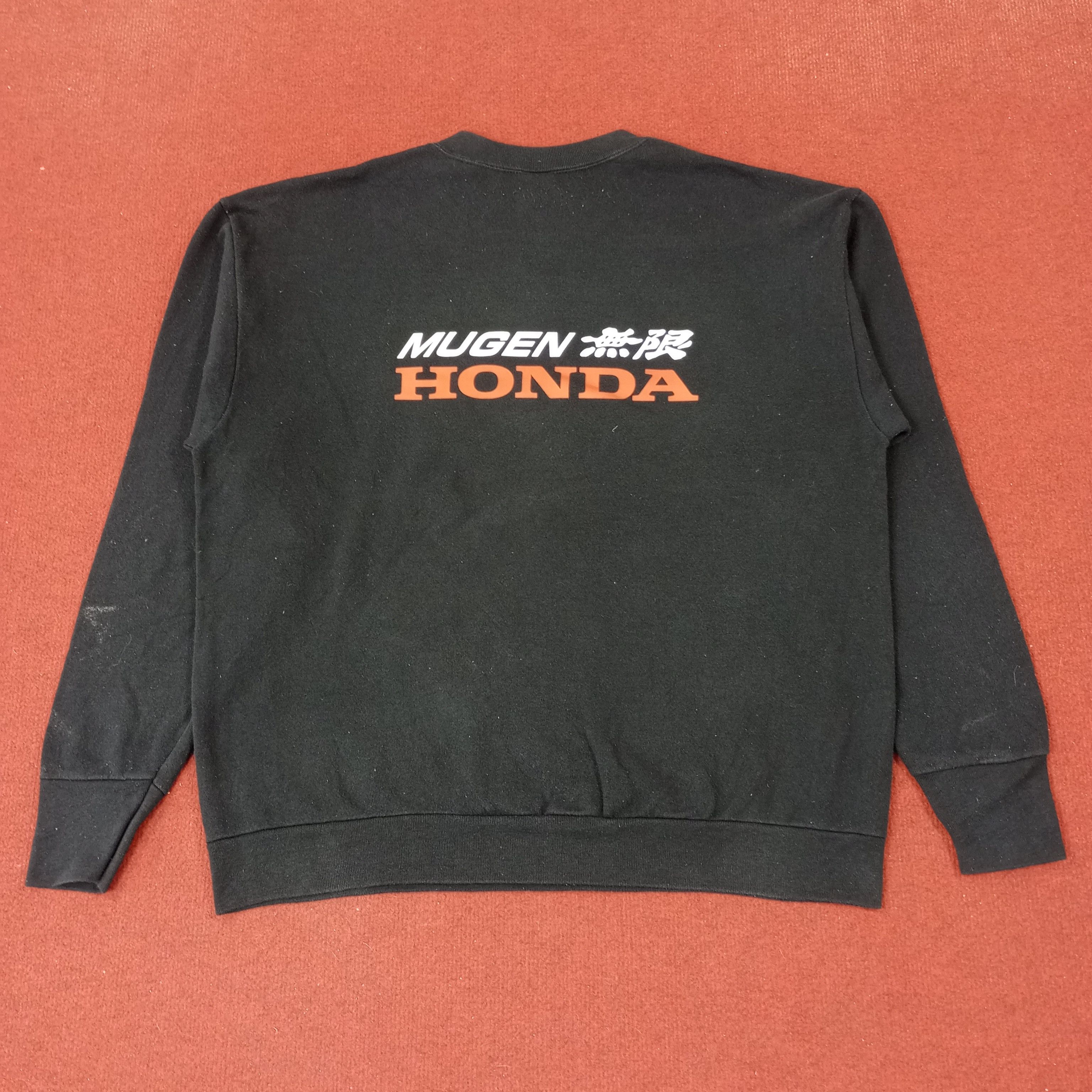 Vintage Mugen Honda Motorsports Custom Art Sweatshirt c218n26 Size US L / EU 52-54 / 3 - 1 Thumbnail