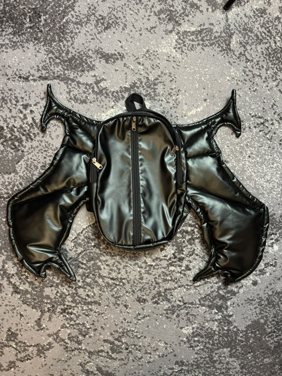 Japanese Brand Archival Bat Wing Custom Undercov Style Avantgarde Bag Opium Size ONE SIZE - 16 Thumbnail