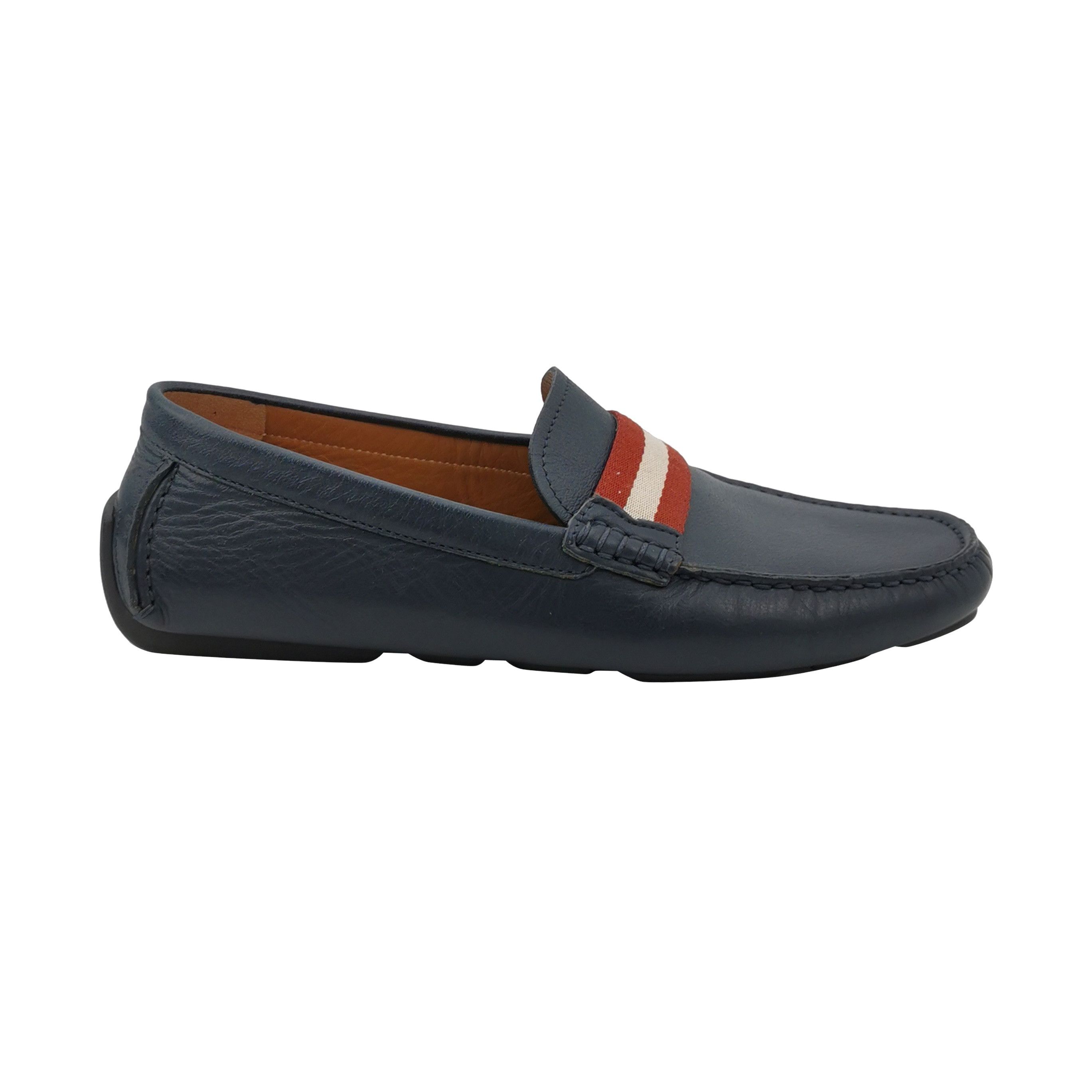 Bally Bally Stripe Leather Driving Loafers EU 41.5 Size US 8 / EU 41 - 1 Thumbnail