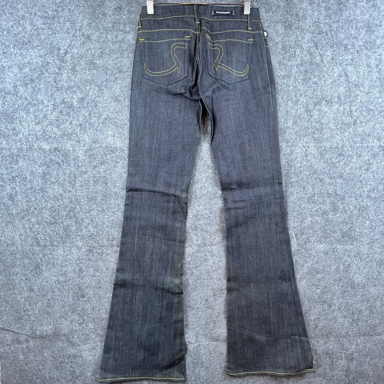 Rock & Republic Rock & Republic Jeans Women 24 Roth Flare Contrast Stitching Size 24" / US 00 / IT 34 - 2 Thumbnail