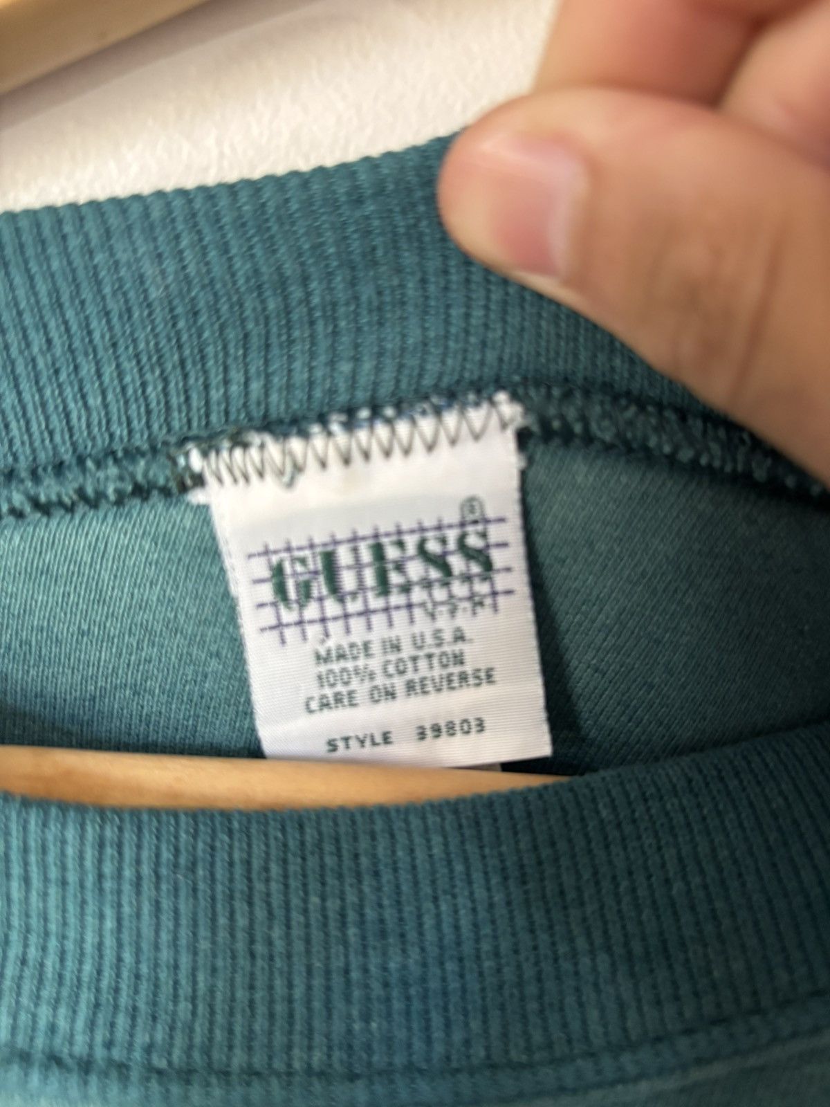 Guess Vintage Guess Jeans Sweatshirt Size US L / EU 52-54 / 3 - 2 Thumbnail
