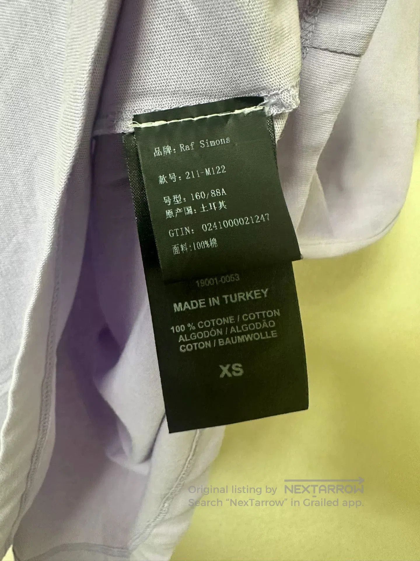 Raf Simons raf simons ss21 graphic t. Size US XS / EU 42 / 0 - 4 Thumbnail