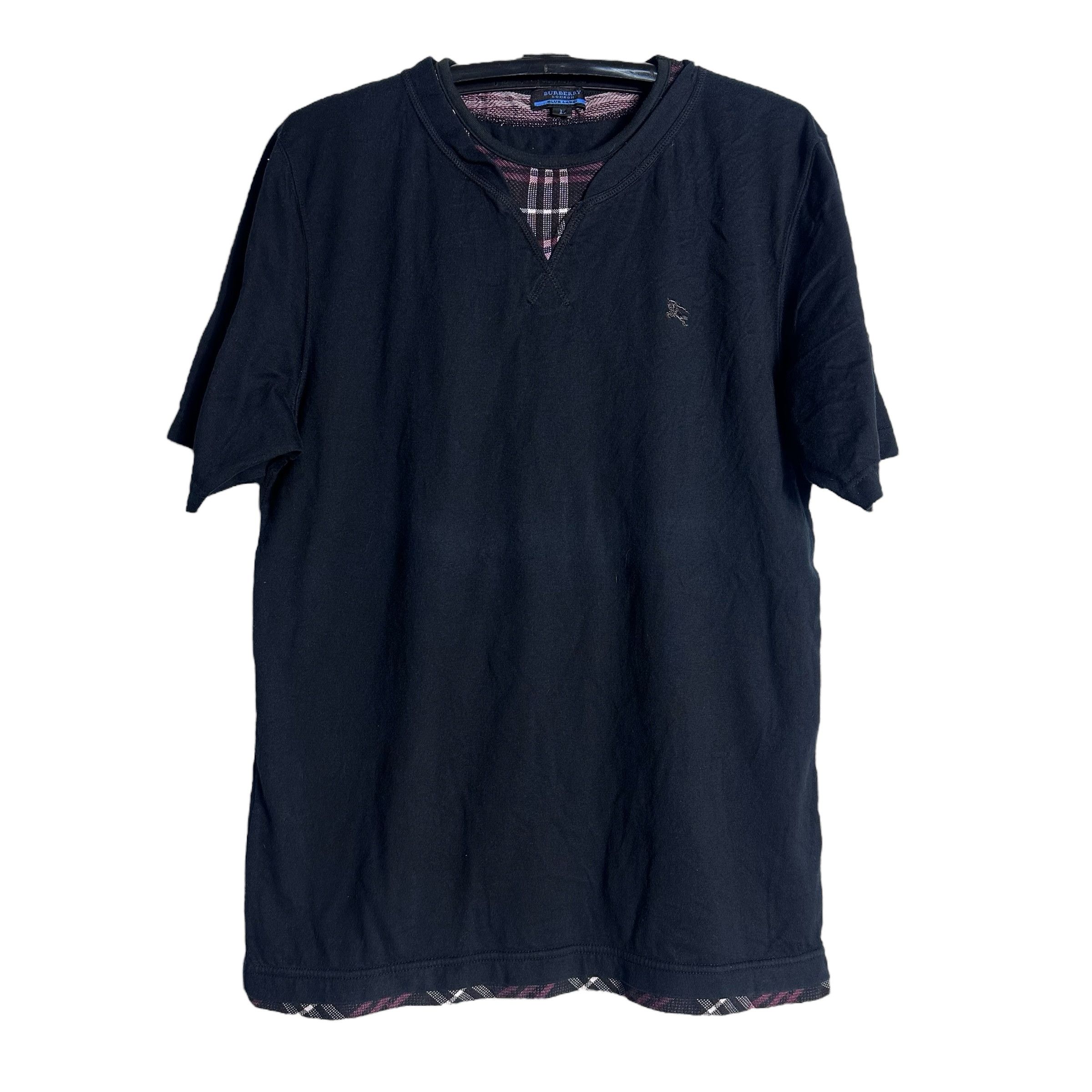 Tシャツ・カットソー BURBERRY Men T Shirts 8072008 TEMPAHB3590 Blue Burberry BURBERRY Men T-Shirts 8072008 TEMPAHB3590 Blue