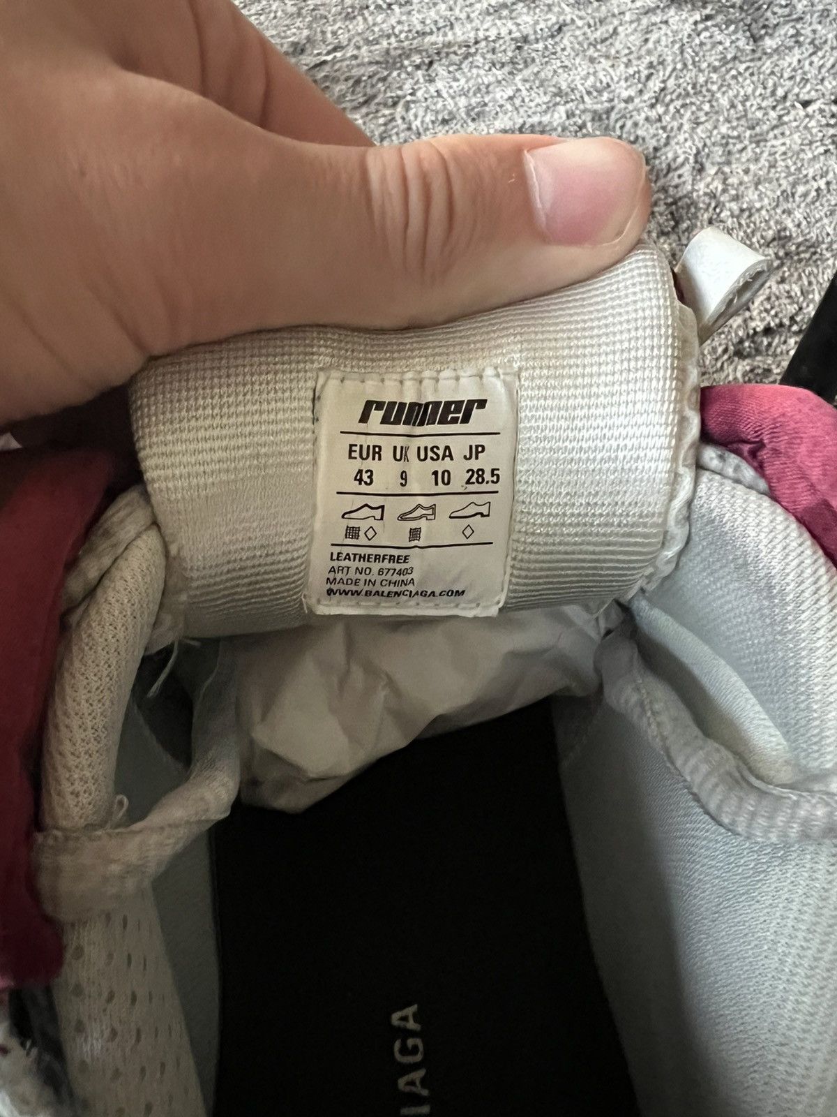 Balenciaga Balenciaga runner FINAL PRICE Size US 10 / EU 43 - 7 Thumbnail
