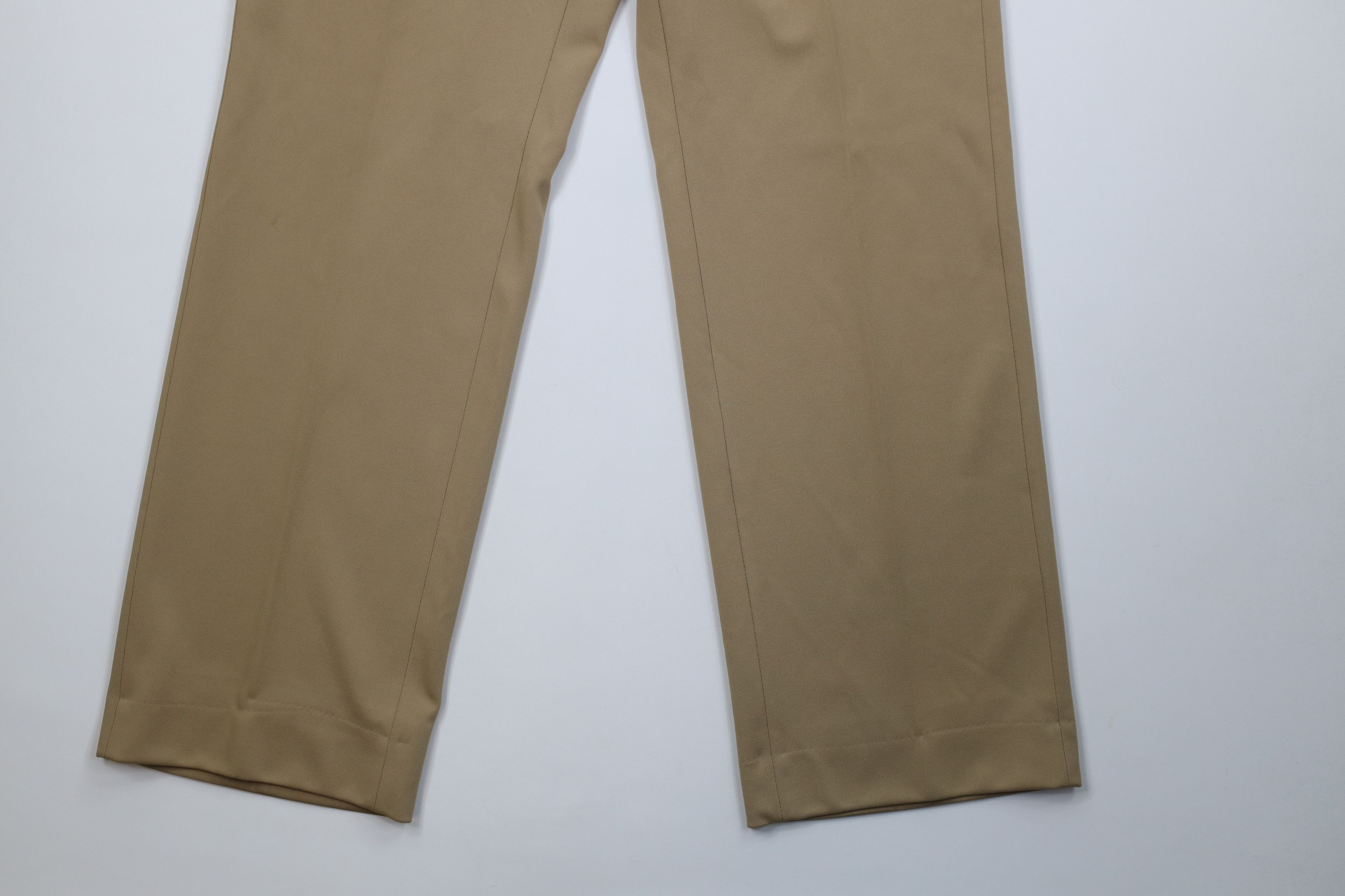 Vintage Vintage 70s Streetwear Knit Flared Wide Leg Chino Pants USA Size US 36 / EU 52 - 4 Thumbnail