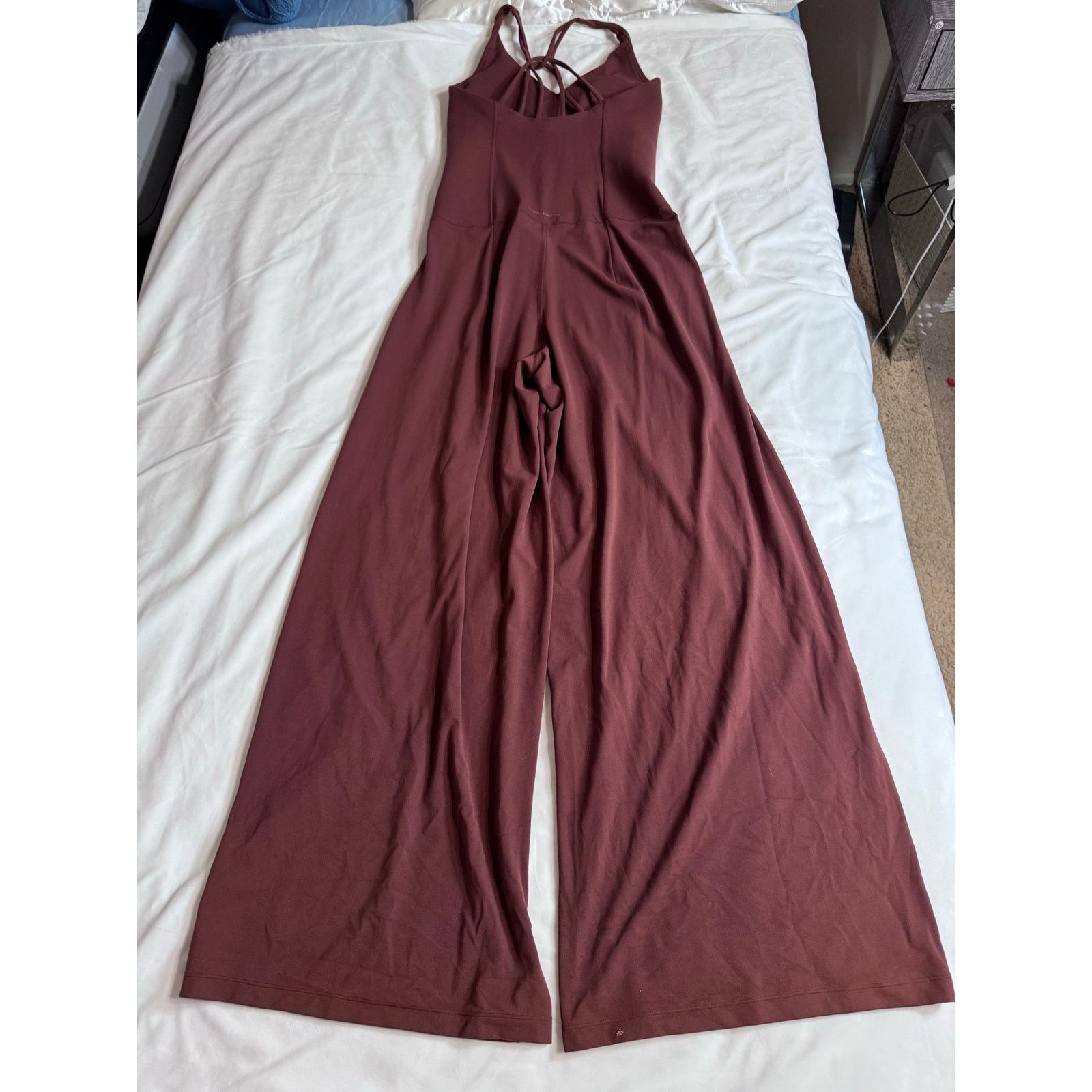 Athleta Athleta x Alicia Keys Transcend Bodysuit Dark Cherrywood Size S / US 4 / IT 40 - 2 Thumbnail