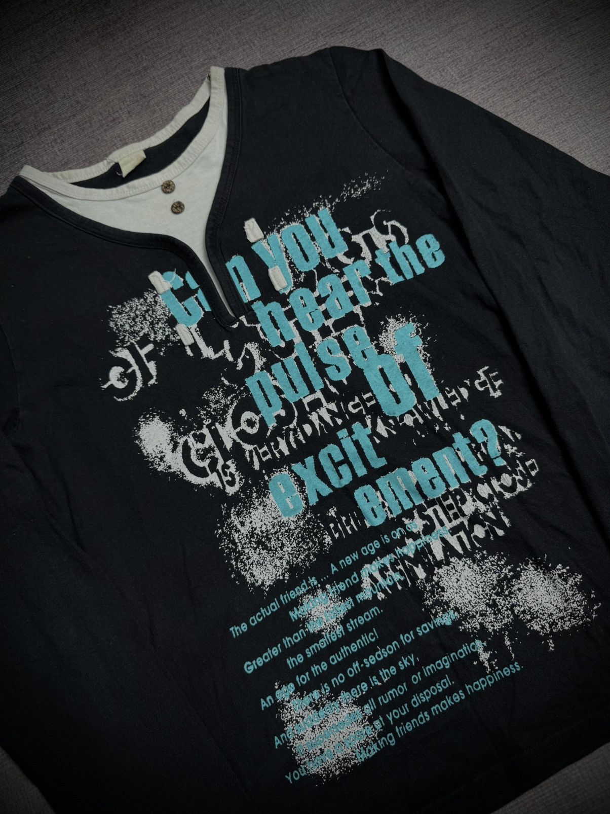 If Six Was Nine Y2k IFSIX STYLE LONG SLEEVE Size US M / EU 48-50 / 2 - 2 Thumbnail