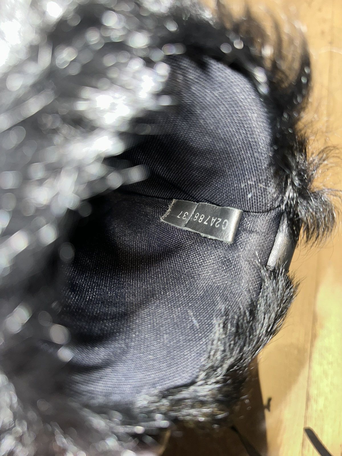 Rick Owens Rick Owens black Pony-Hair Megalace Lunar Boots Size US 6 / IT 36 - 8 Thumbnail