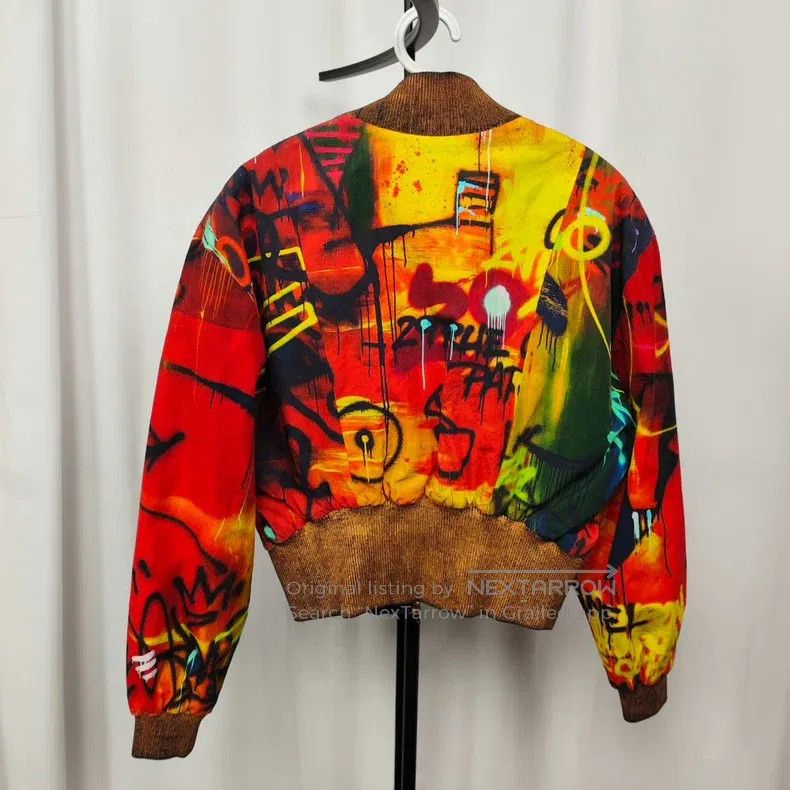Chanel Chanel Graffiti printed cotton clothing coat Size XS / US 0-2 / IT 36-38 - 2 Thumbnail