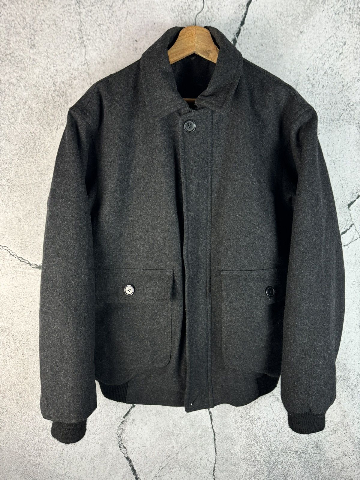 💥WOOL MATERIAL💥Vintaget kmmuu hi Work Jacket