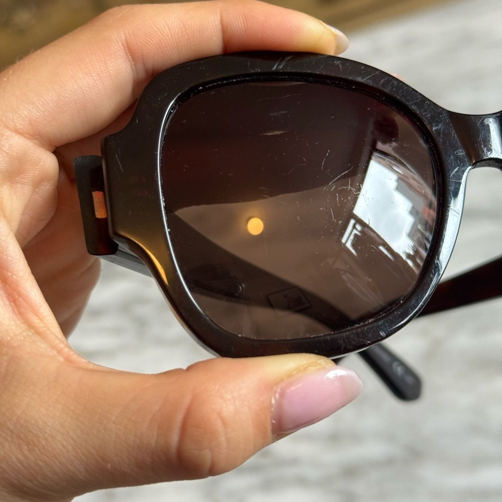 Saint Laurent Paris Saint Laurent Women’s Round Oversized Sunglasses Size ONE SIZE - 5 Thumbnail