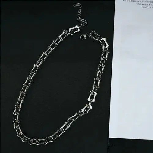 Jewelry Stainless Steel Chain Necklace Size ONE SIZE - 4 Thumbnail