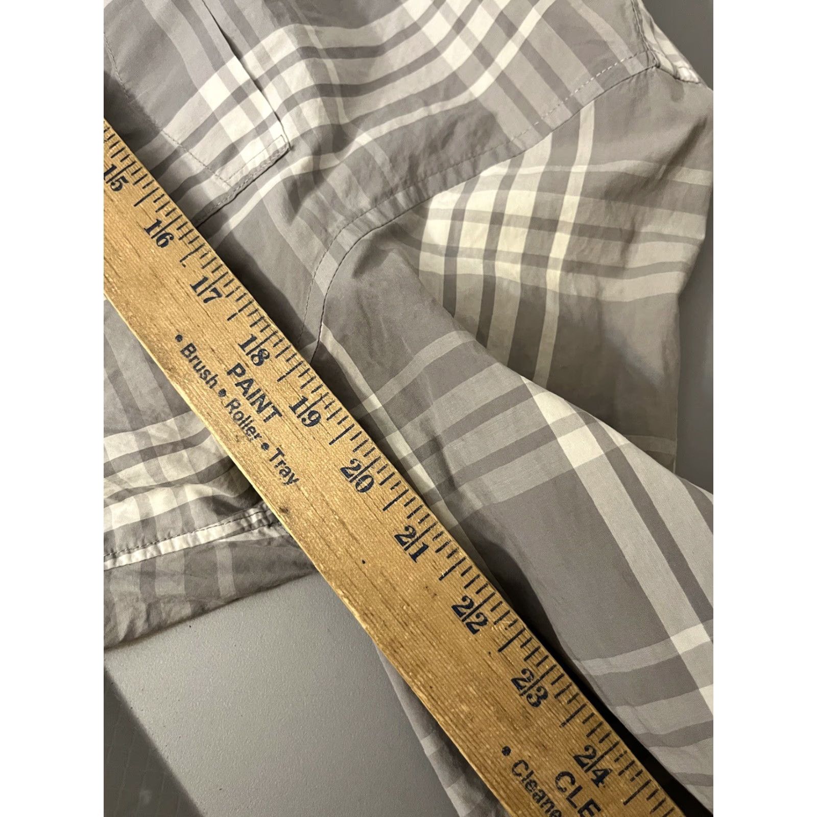 Gap Gap Button Up Shirt Mens Size S Gray Plaid Check Slim Fit Long Sleeve Solid Size US S / EU 44-46 / 1 - 5 Thumbnail