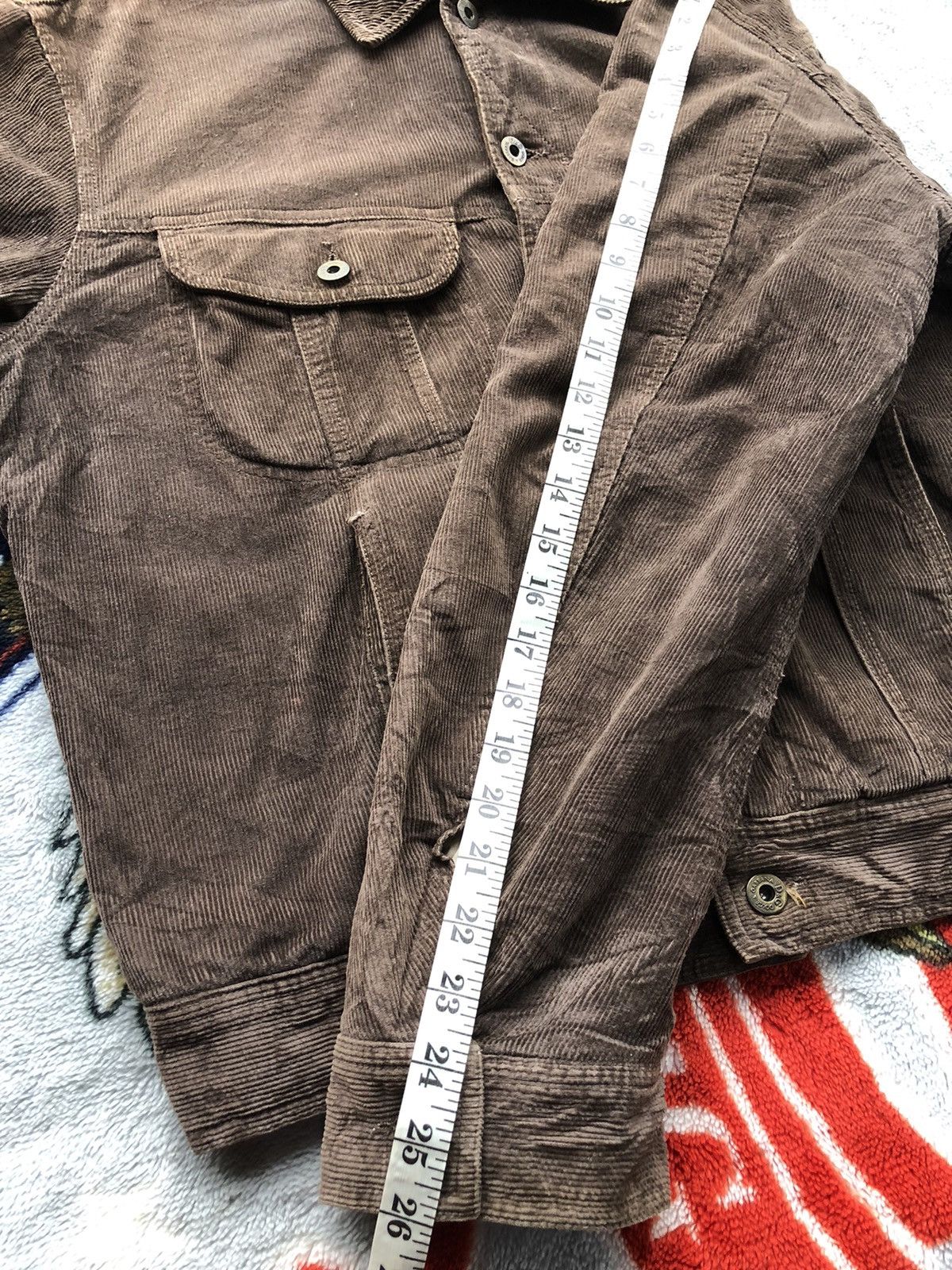 Dolce & Gabbana Vintage Dolce and Gabbana Corduroy Denim Jacket Size US M / EU 48-50 / 2 - 15 Thumbnail