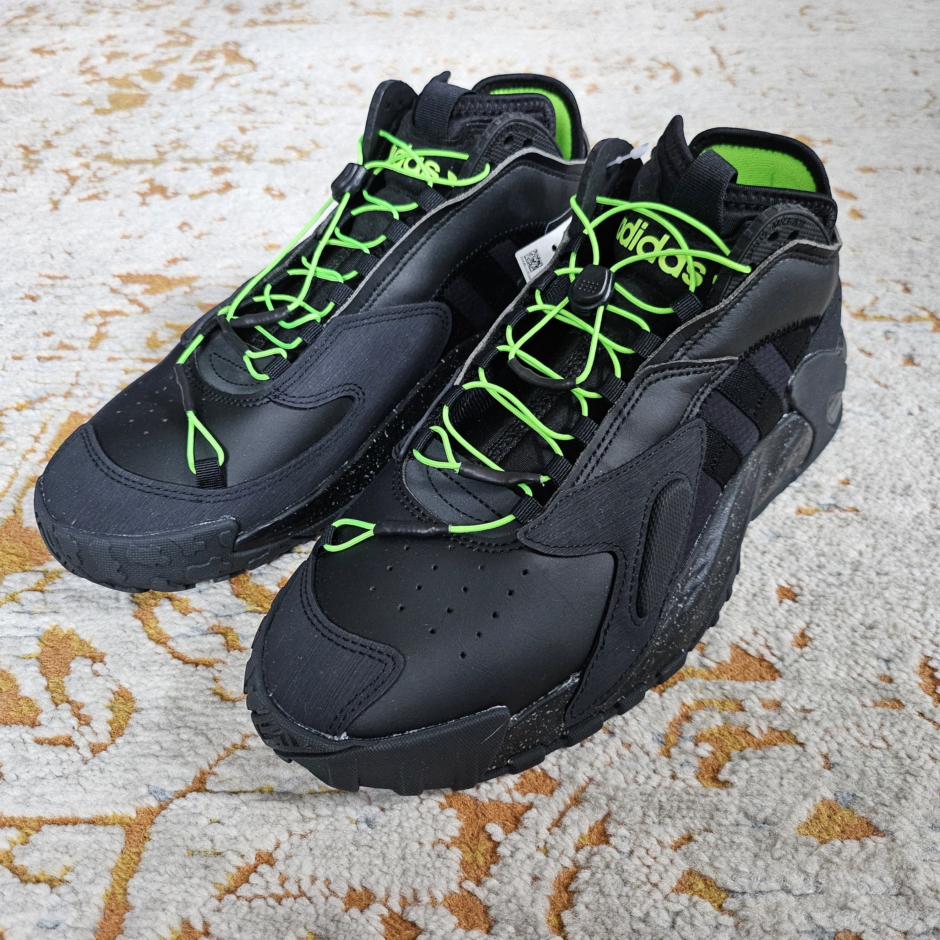 Adidas Streetball "Black Solar Green" Size US 8.5 / EU 41-42 - 1 Thumbnail