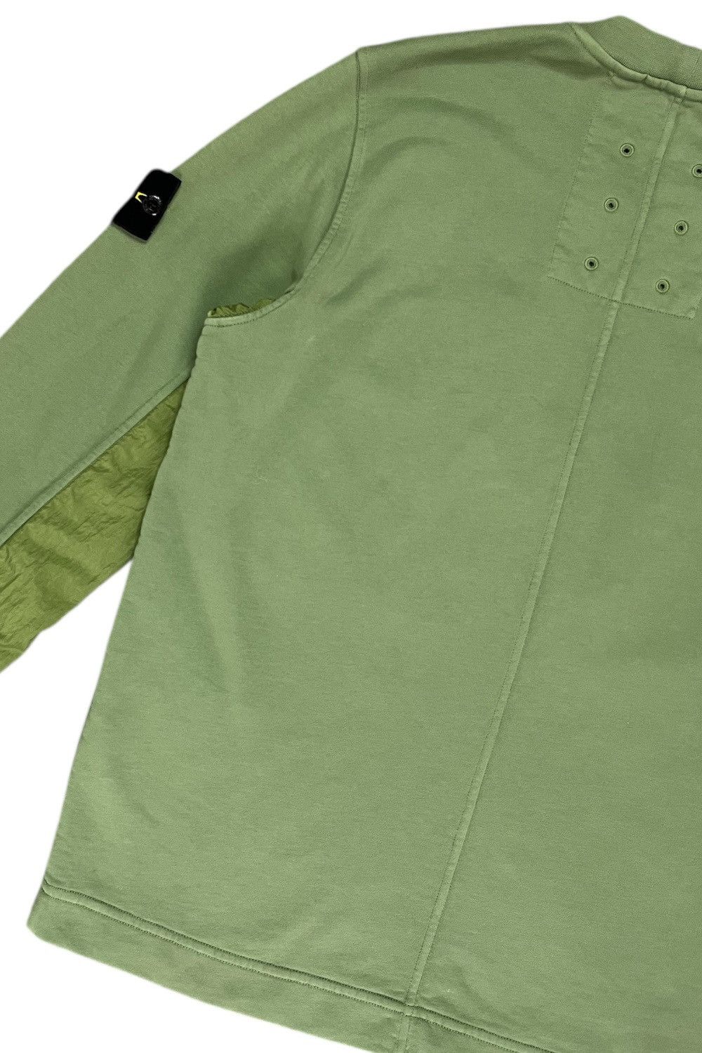 Stone Island Stone Island S/S 23 Olive Patch Pocket Sweatshirt Size US S / EU 44-46 / 1 - 7 Thumbnail