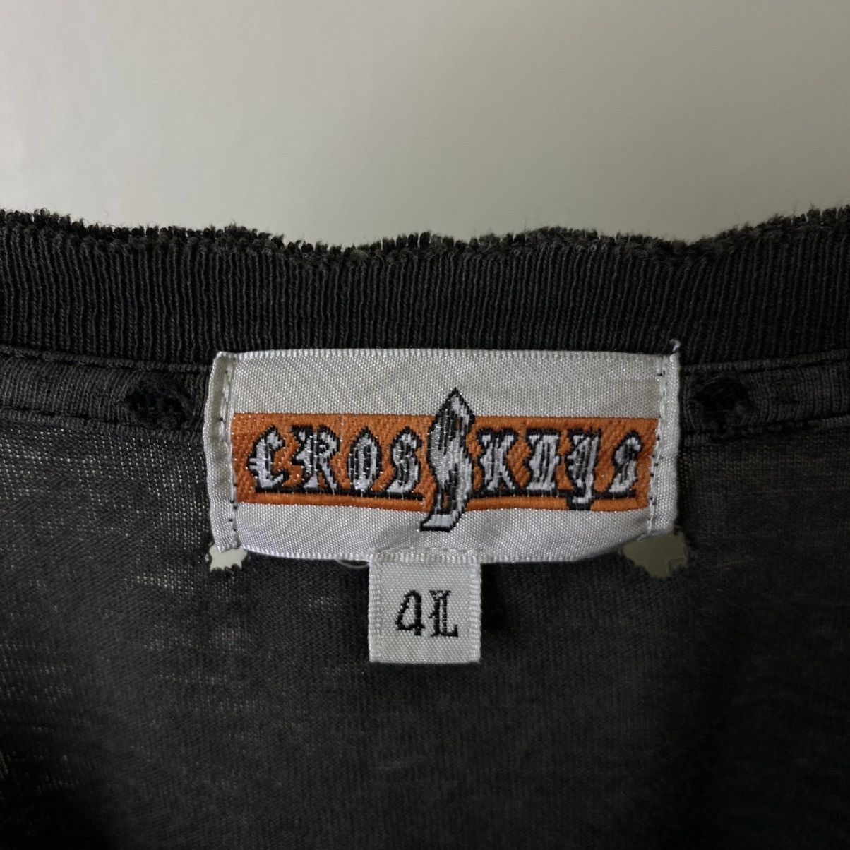 Affliction Crosskey Tribal Affliction Japanese Cyber Gothic Punk Grunge Size US XL / EU 56 / 4 - 6 Thumbnail