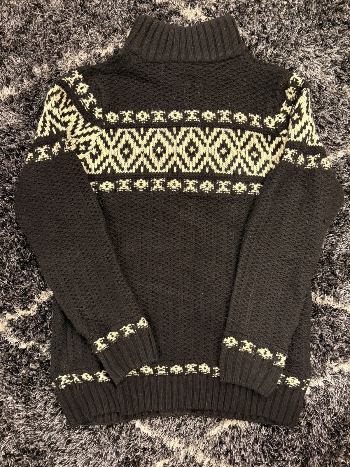 Vintage Vintage Black zip-up/Knitwear Size US S / EU 44-46 / 1 - 2 Thumbnail