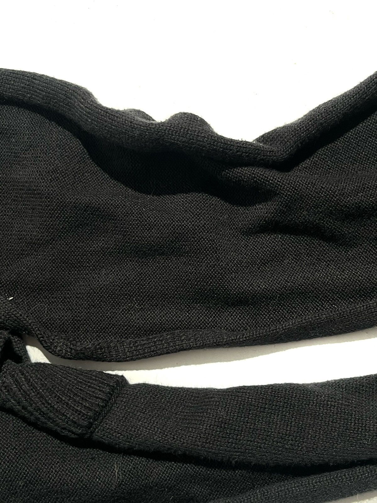 Dior Dior Homme Black Knitted Pocket Scarf Size ONE SIZE - 4 Thumbnail