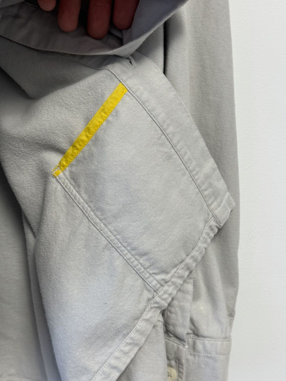 Stone Island Stone Island Button Up Shirt Denim Size US XL / EU 56 / 4 - 19 Thumbnail