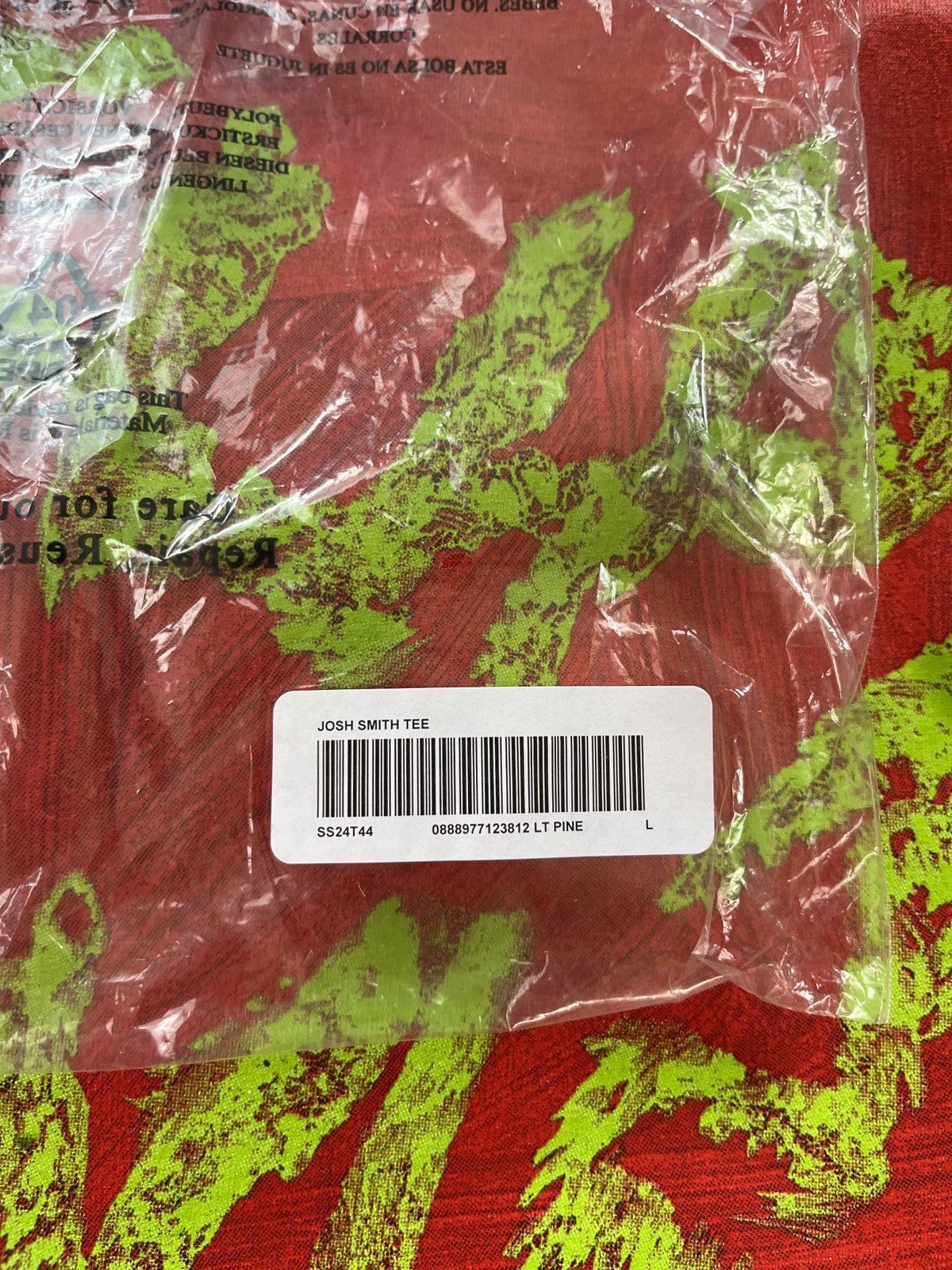 Supreme Supreme josh smith paint tee Size US L / EU 52-54 / 3 - 4 Thumbnail