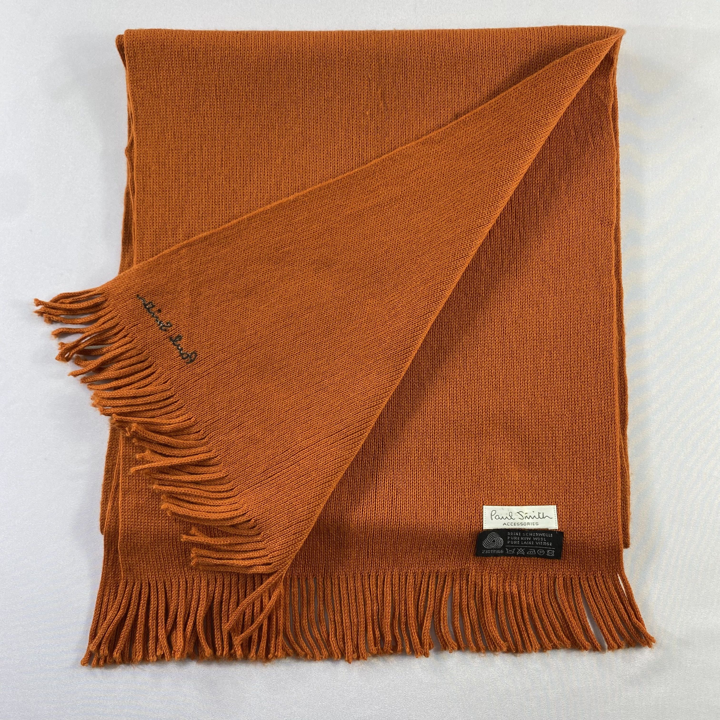 Paul Smith Paul Smith Scarf Neck Wrap Plain Muffler Size ONE SIZE - 6 Thumbnail