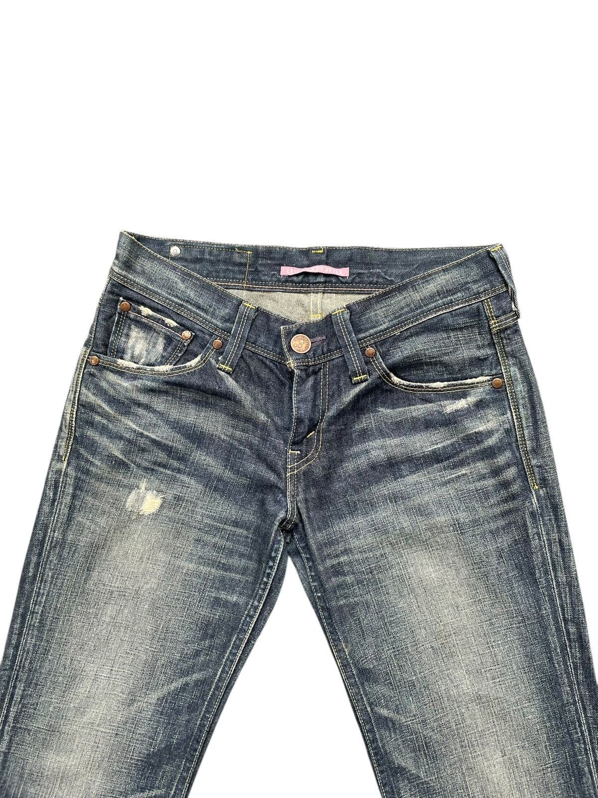 Levi's Vintage 2006 Levis 903 Lady Distresed Denim Size 31" - 3 Thumbnail