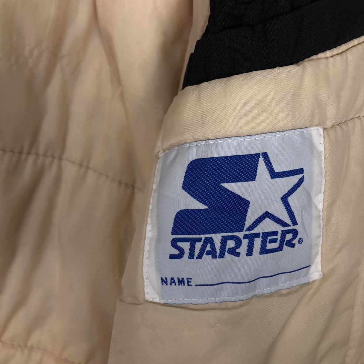 NFL 🔥Vintage Bomber Jacket Starter NFL Raiders Big Logo Size US S / EU 44-46 / 1 - 20 Thumbnail