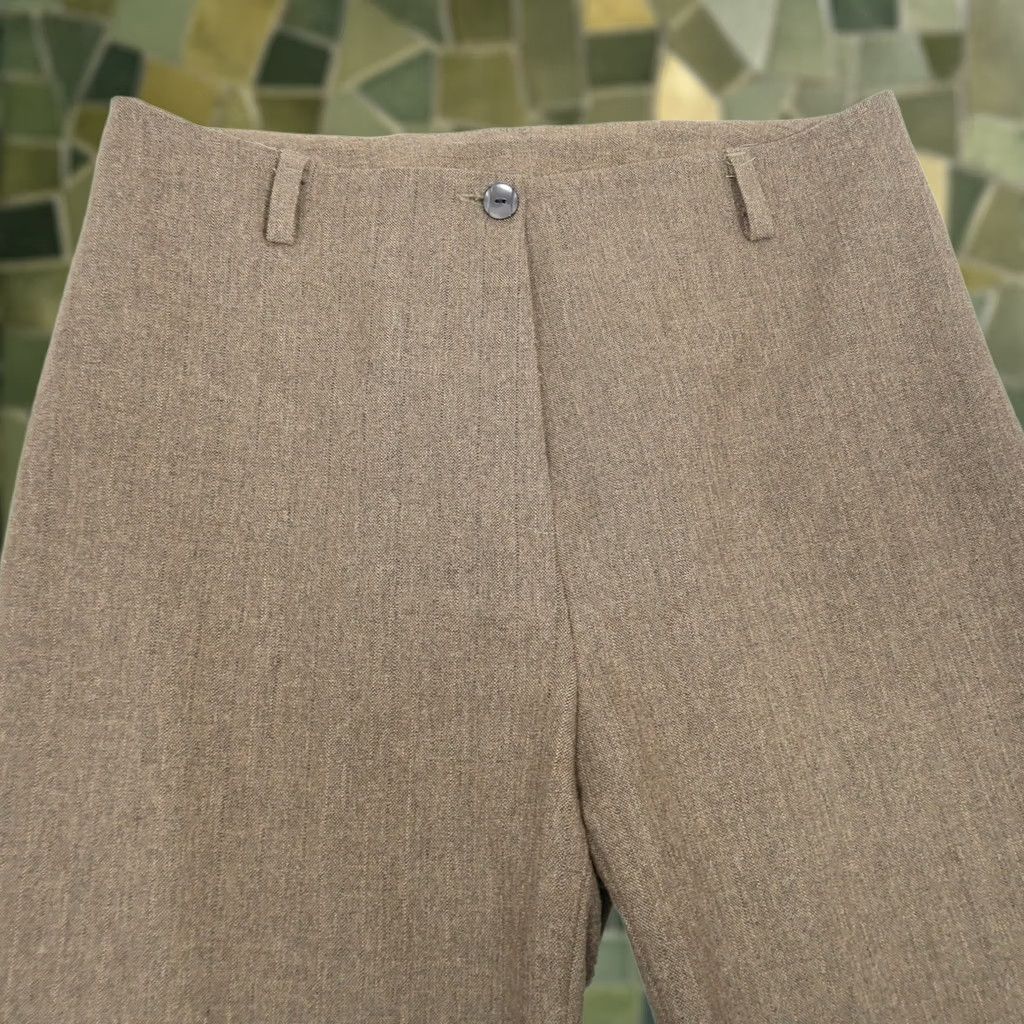 Vintage VINTAGE Brown Straight Leg Capri Crop Pants S Womens Capri 22in Inseam Mens? Womens Size 28" / US 6 / IT 42 - 1 Thumbnail