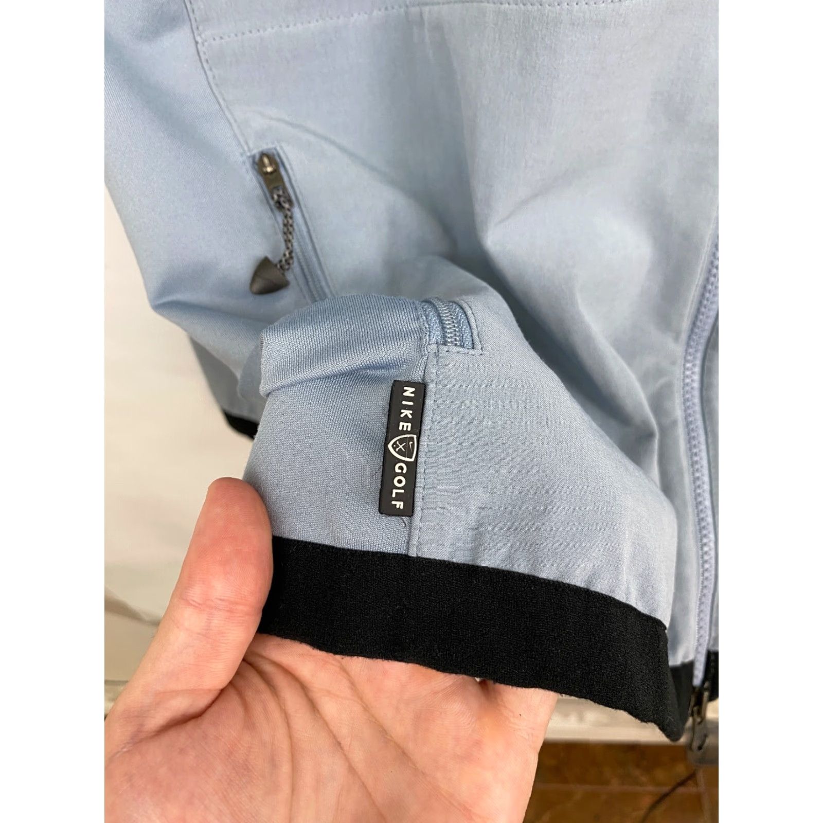 Nike VINTAGE Nike Golf Jacket Swoosh Small Logo Y2K Rare 90s Blue Men L REGULAR Windbreaker - Mens Size US L / EU 52-54 / 3 - 6 Thumbnail