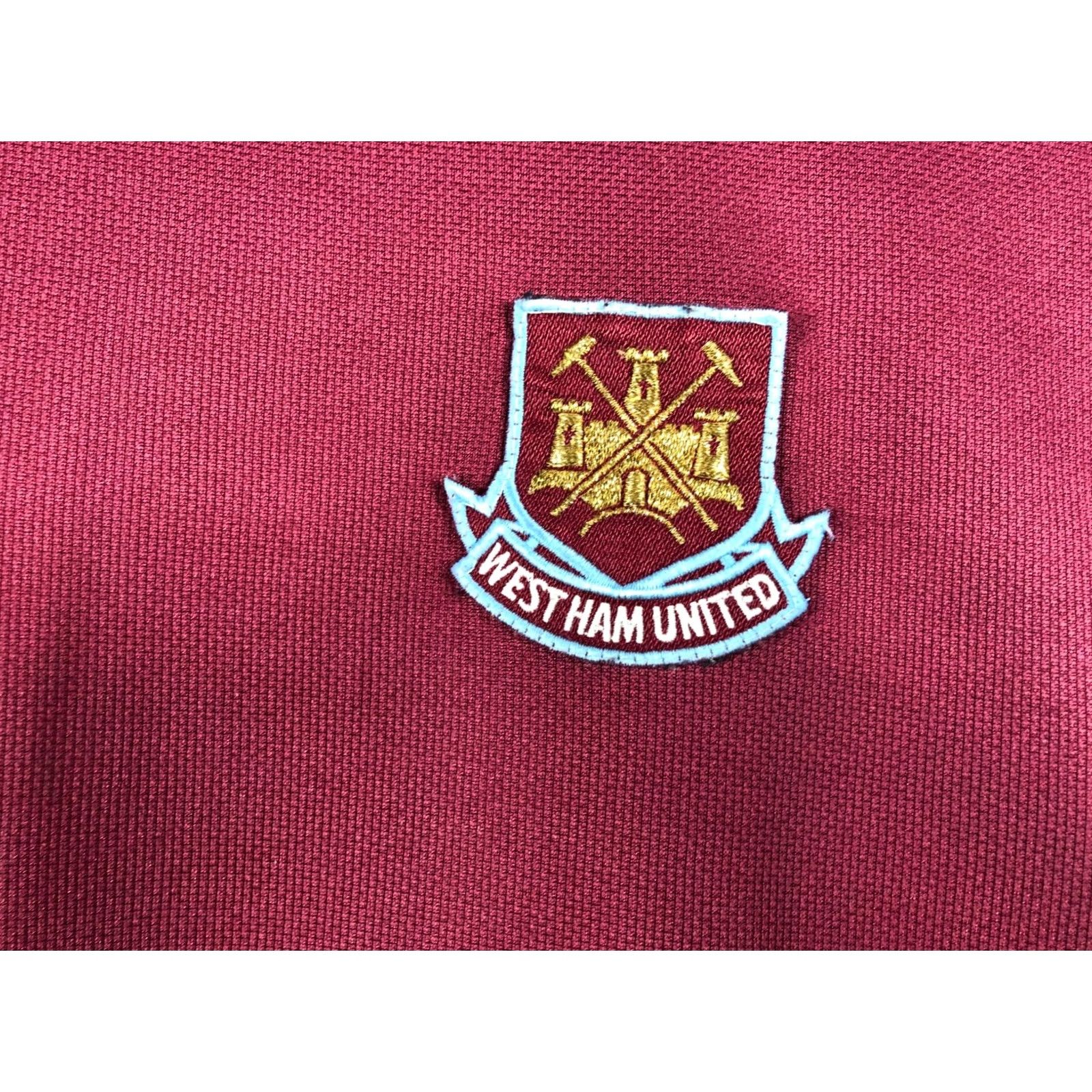 Fila FILA West Ham United Team T-Shirt Men Polyester Jersey Short Sleeve V-Neck Claret And Sky Blue Logos Sports Shirt Mens Size US M / EU 48-50 / 2 - 7 Thumbnail