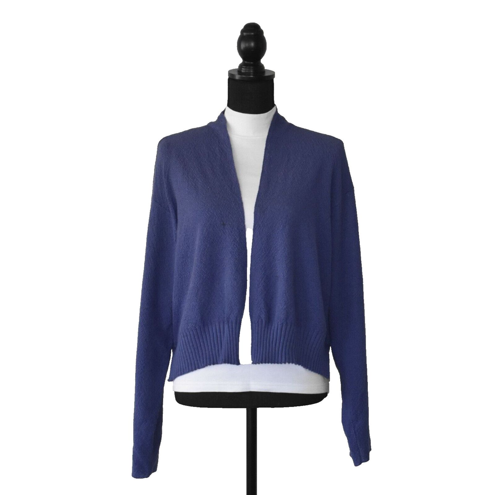 Eileen Fisher EILEEN FISHER Wool Knit Open Front Cardigan Sweater Size XL Size XL / US 12-14 / IT 48-50 - 1 Thumbnail