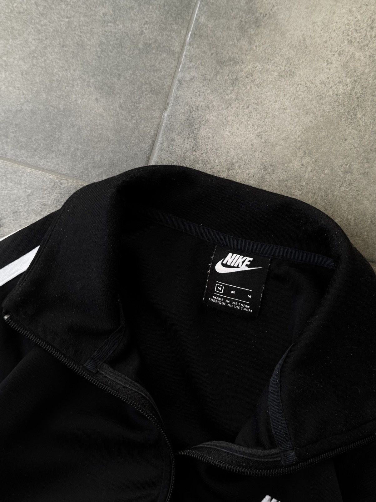 Nike Vintage Nike Track Jacket Striped 2000s Y2K Swoosh Size US M / EU 48-50 / 2 - 6 Thumbnail