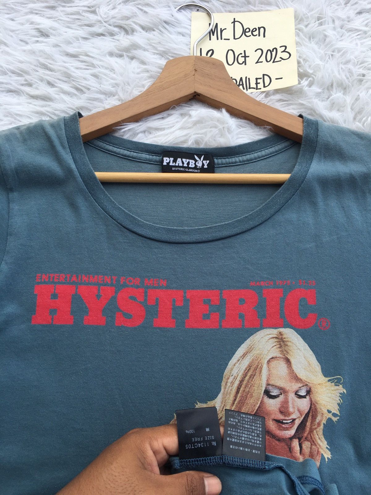 Hysteric Glamour × Playboy Rare Vintage Playboy x Hysteric Glamour Tshirt Size US S / EU 44-46 / 1 - 8 Thumbnail