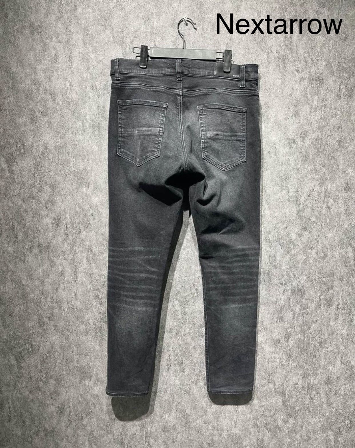 Amiri Amiri black cashew flower patchwork denim pants 2412- Size US 34 / EU 50 - 2 Thumbnail