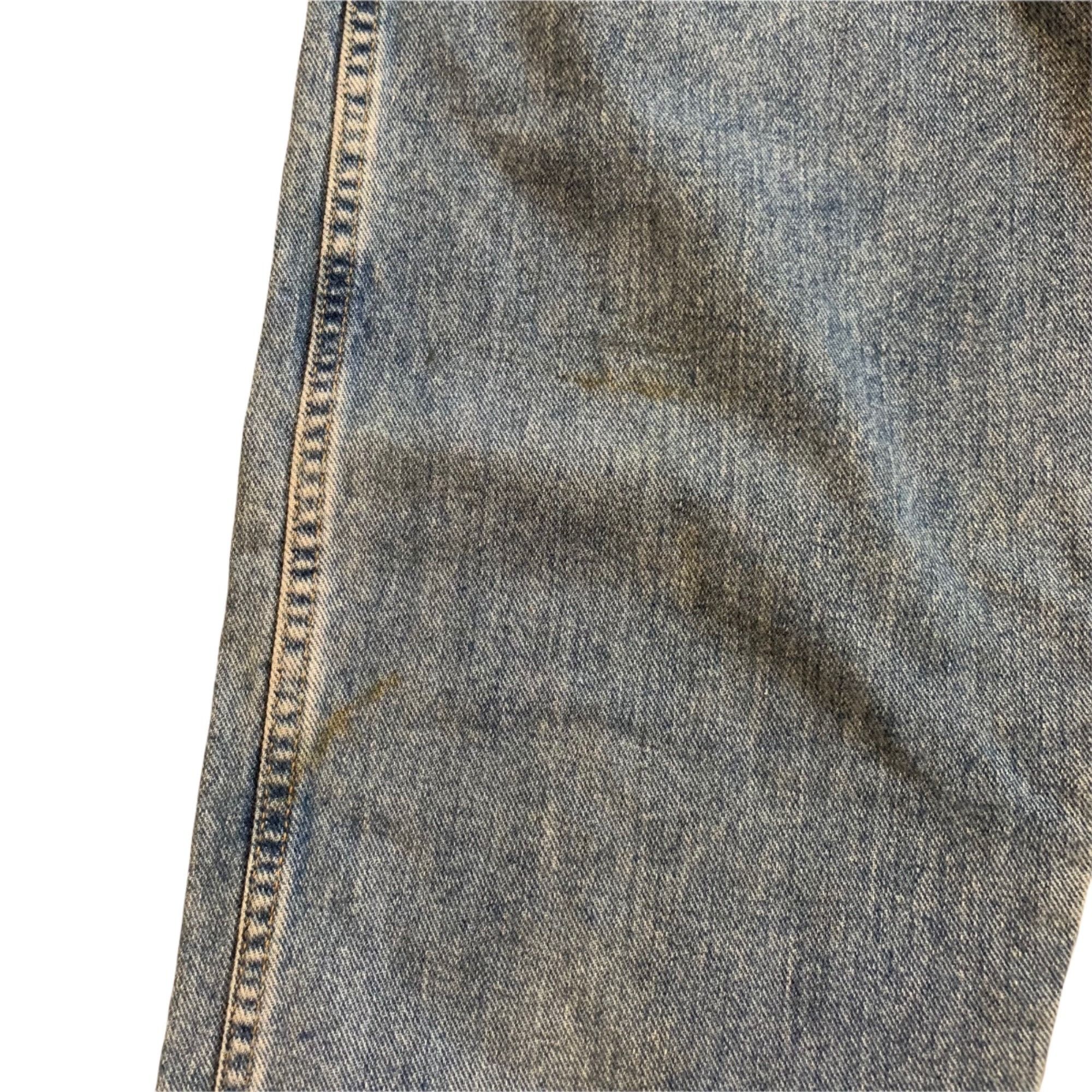 Vintage Vintage Wrangler Light Wash Relaxed Denim Jeans 34 x 30 USA Size US 34 / EU 50 - 3 Thumbnail