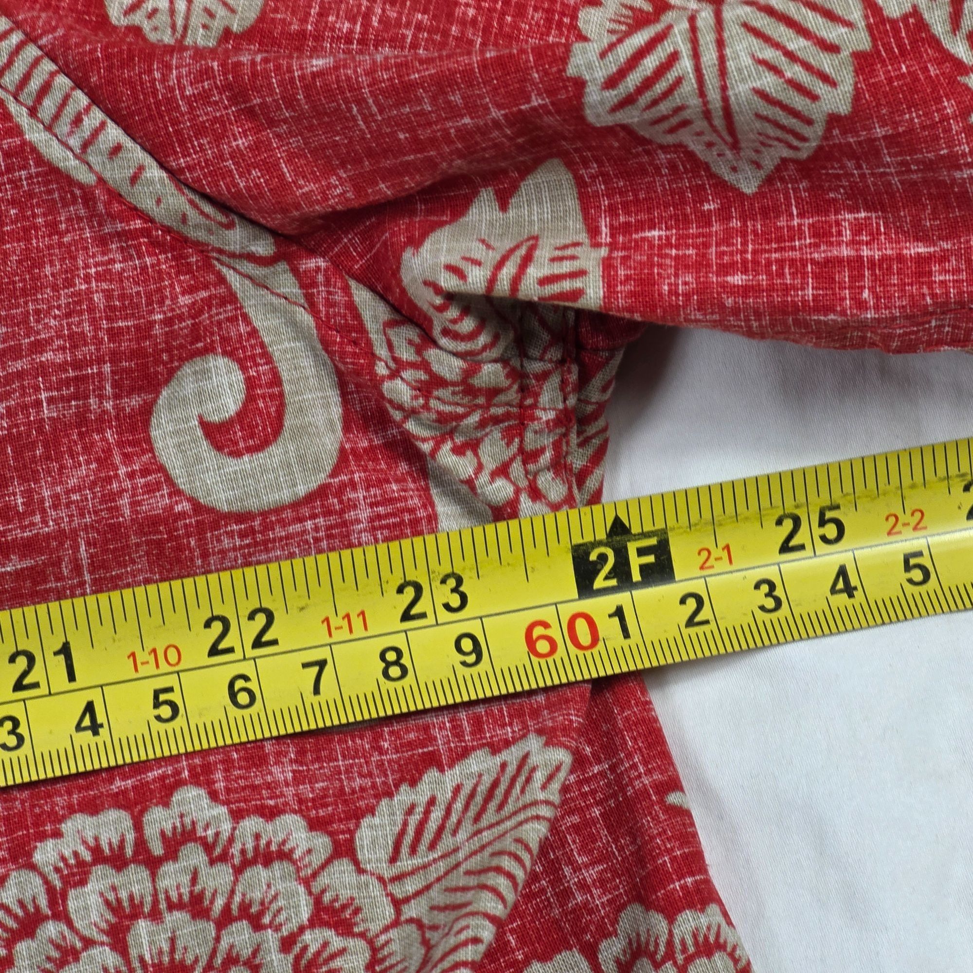 Reyn Spooner Reyn Spooner Kloth Mens Size XL Red Floral Button Front Shir Size US XL / EU 56 / 4 - 7 Thumbnail