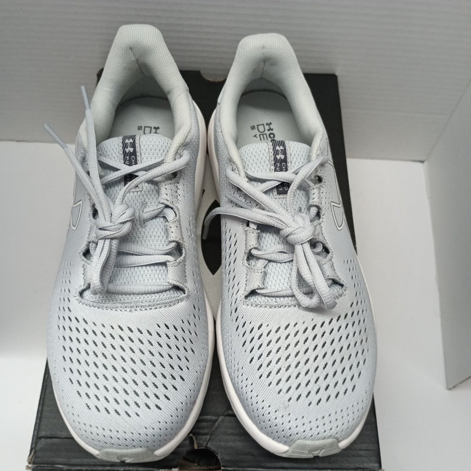 Under Armour Under Armour Charged Pursuit 3 Women Size 8.5 Gray Shoes Size US 8.5 / IT 38.5 - 3 Thumbnail