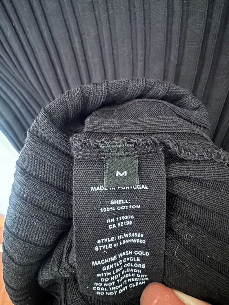 Helmut Lang HELMUT LANG Rope black cotton T short sleeve Size M / US 6-8 / IT 42-44 - 5 Thumbnail