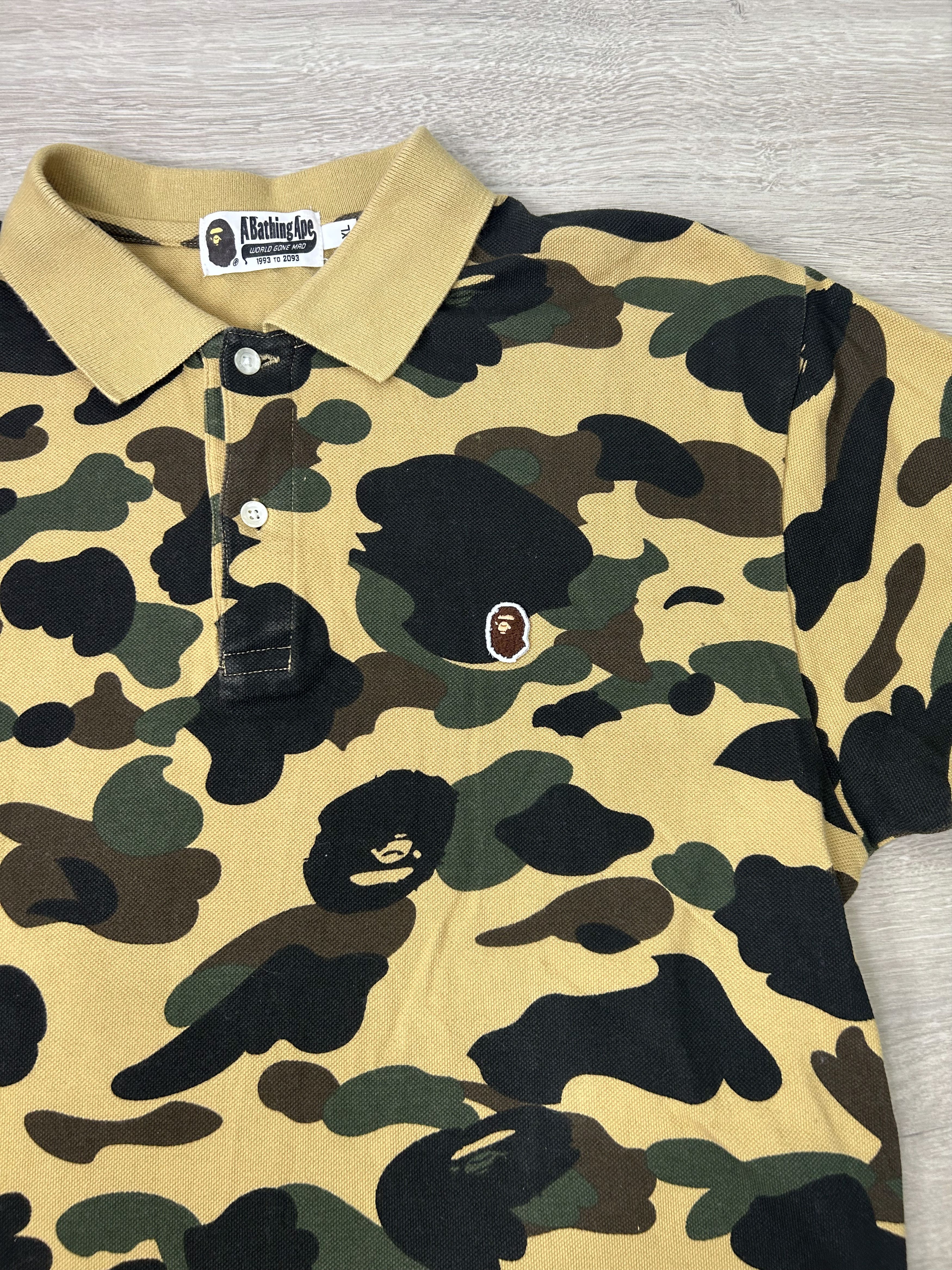 Bape BAPE 1st Camo Polo [Size XL] Size US XL / EU 56 / 4 - 2 Thumbnail