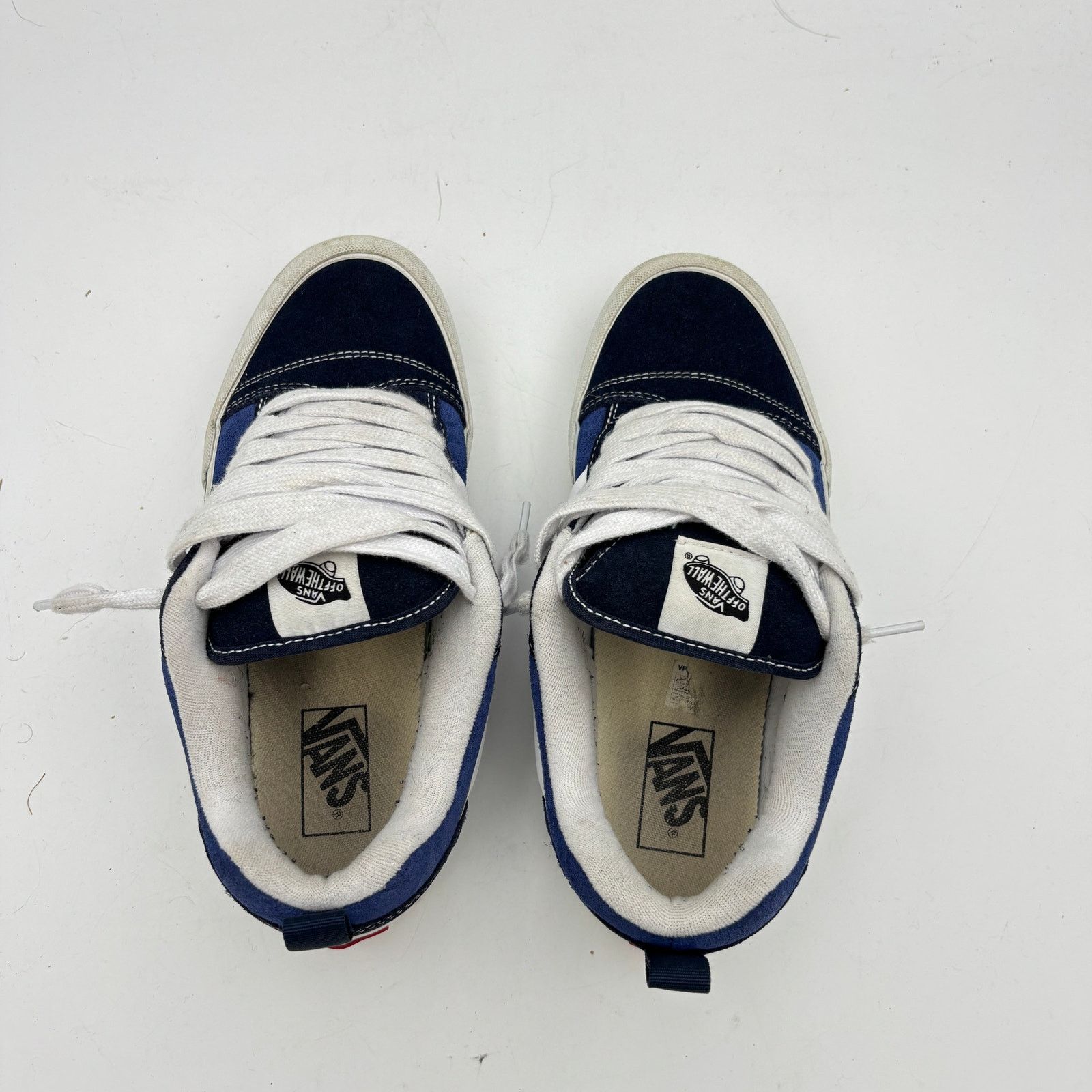 Vans Vans Knu Skool Blue Suede Chunky Skate Sneakers Shoes Mens 8 Size US 8 / EU 41 - 6 Thumbnail