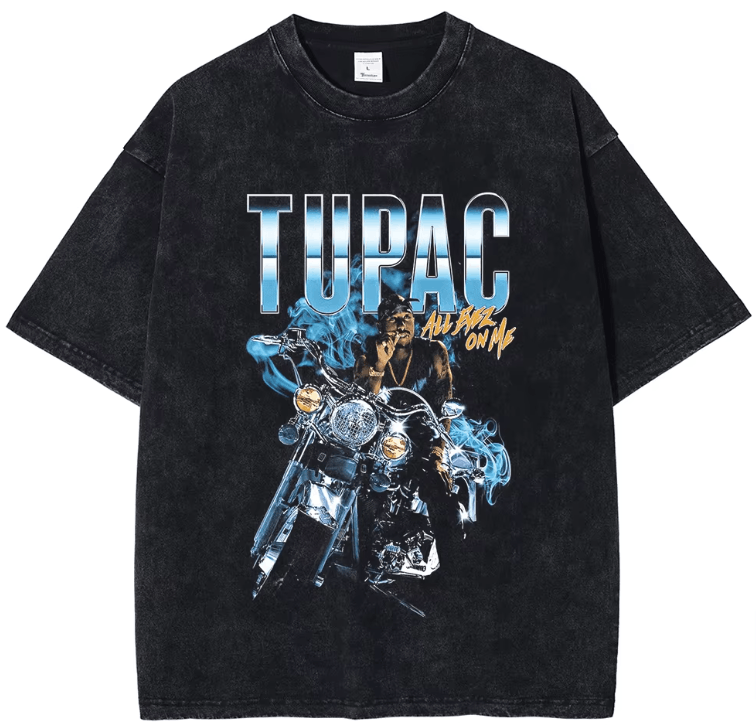 Japanese Brand × Vintage "TupAC-L" T-shirt Size US L / EU 52-54 / 3 - 1 Thumbnail