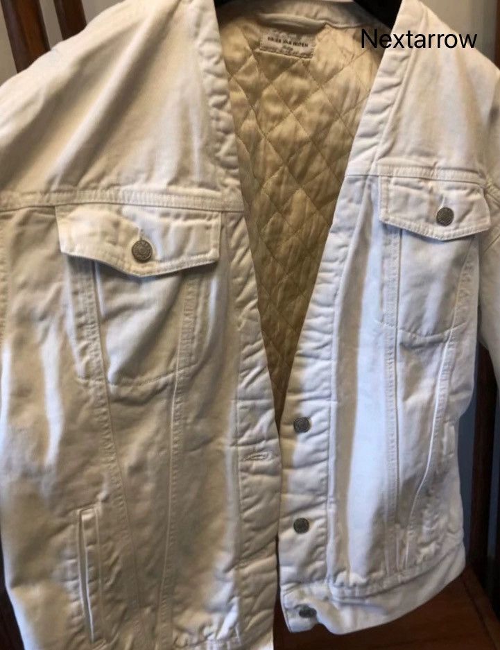Dries Van Noten Dries van noten White denim jacket clip 2412-Nextarrow Size US M / EU 48-50 / 2 - 2 Thumbnail