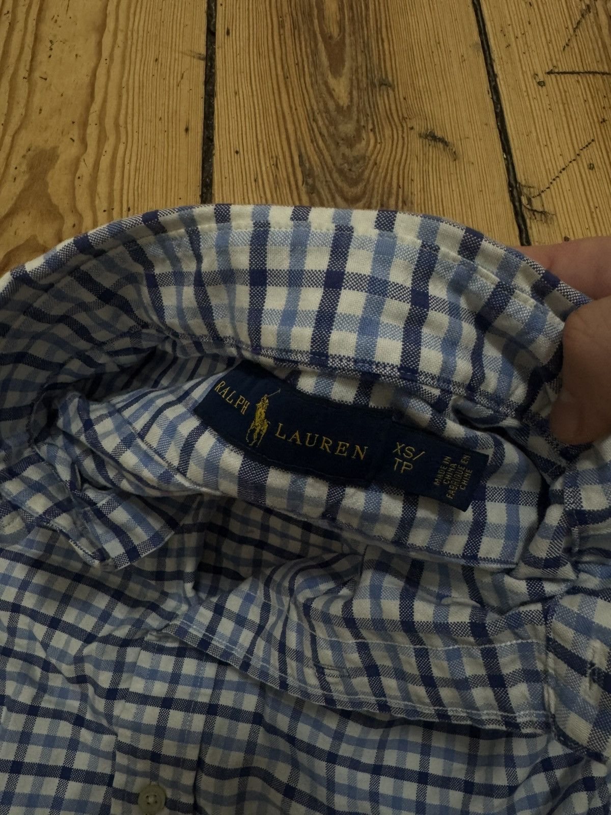 Ralph Lauren Ralph Lauren RLR Karohemd – Blau/Weiß – Größe XS fits S Size US S / EU 44-46 / 1 - 3 Thumbnail
