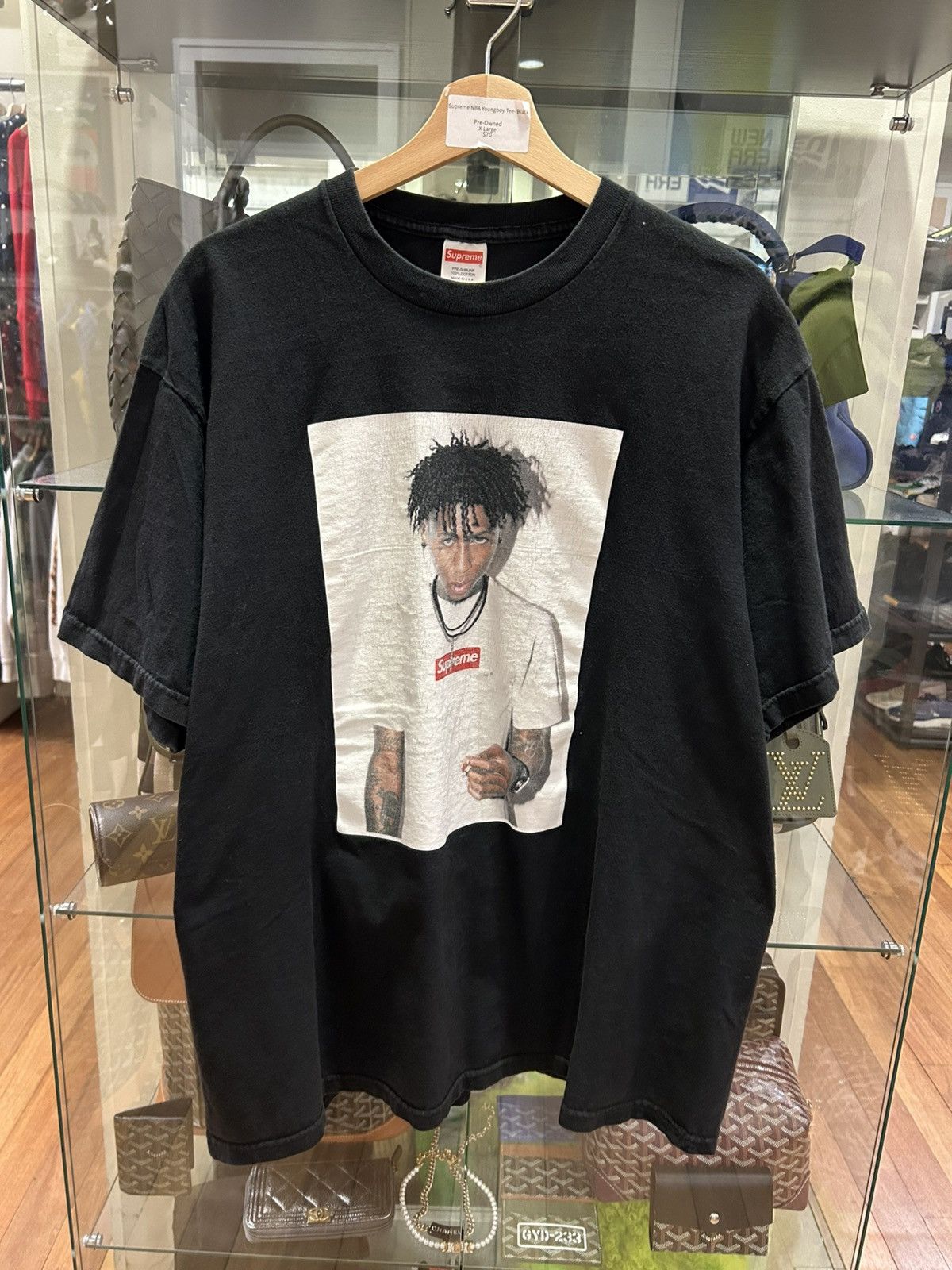 Supreme Supreme NBA Youngboy Tee Size US XL / EU 56 / 4 - 1 Thumbnail